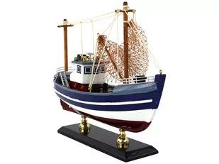 Statek Kolekcjonerski Drewniany Kuter Rybacki - Modele zdalnie sterowane - miniaturka - grafika 3