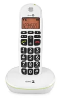 Telefony stacjonarne - Doro PhoneEasy 100w Telefon w systemie DECT Nazwa i identyfikacja dzwoniącego Biały - miniaturka - grafika 1