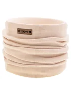 Apaszki i szaliki damskie - Dziewczęcy komin wysoki beżowy Nicol,r.68 - miniaturka - grafika 1