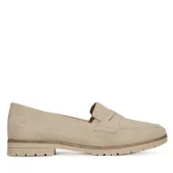 Mokasyny damskie - Mokasyny Rieker 45300-62 Beżowy - miniaturka - grafika 1