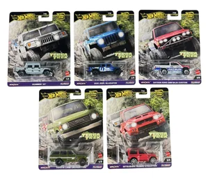 HOT WHEELS PREMIUM TERRA TREK ZESTAW 5szt FPY86 - Samochody i pojazdy dla dzieci - miniaturka - grafika 1