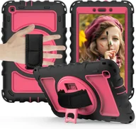 Etui do tabletów - Etui do Samsung Galaxy Tab A 8.4” z Podstawką i Pasek na Ramię Różowe - miniaturka - grafika 1