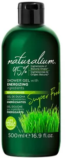 Energetyczny żel pod prysznic Naturalium Super Food Wheatgrass With Energizing Shower Gel 500 ml (8436551471822) - Kosmetyki do kąpieli - miniaturka - grafika 1