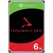 Dyski HDD - Seagate Dysk IronWolfPro 6TB 3.5" 256MB ST6000NT001 - miniaturka - grafika 1