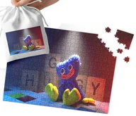 Puzzle - PUZZLE Huggy Wuggy WZORY Z BAJEK I GIER PREZENT DLA DZIECI 120el + WORECZEK - miniaturka - grafika 1