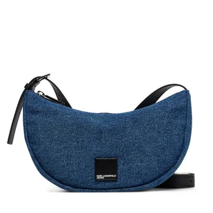 Torebka Karl Lagerfeld Jeans A3W30209 Niebieski - Torebki damskie - miniaturka - grafika 1