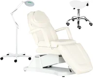 Fotele kosmetyczne - Zestaw kosmetyczny fotel kosmetyczny + lampa lupa kosmetyczna + taboret kosmetyczny - miniaturka - grafika 1