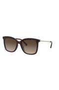 Okulary przeciwsłoneczne - Michael Kors okulary przeciwsłoneczne damskie kolor brązowy - miniaturka - grafika 1