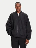 Kurtki męskie - adidas Kurtka bomber Teamgeist JW3498 Czarny Loose Fit - miniaturka - grafika 1