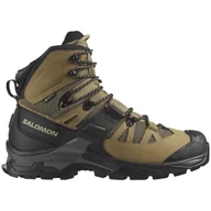 Buty trekkingowe męskie - Buty męskie Salomon Quest 4 Gore-Tex Rozmiar butów (UE): 41 1/3 / Kolor: jasnobrązowy - miniaturka - grafika 1