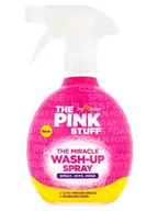 Płyny do naczyń - PINK PŁYN DO NACZYŃ  W SPRAY MIRACLE WASH-UP 500ML - miniaturka - grafika 1