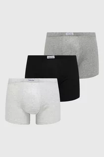 Majtki męskie - Calvin Klein Underwear bokserki 3-pack męskie kolor szary - grafika 1