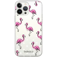 Etui i futerały do telefonów - Etui Babaco dedykowane do Iphone 11 PRO MAX, wzór: Flaming 003 Etui częściowo przeźroczyste, oryginalne i oficjalnie licencjonowane - miniaturka - grafika 1