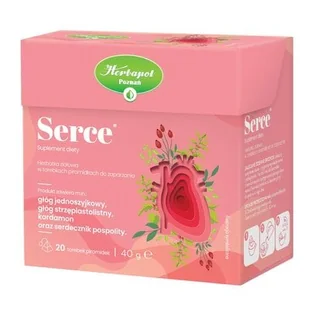 Herbata HERBAPOL Serce (20 sztuk) - Herbata - miniaturka - grafika 1