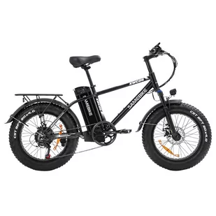 SAMEBIKE XWC05 Electric Mountain Bike 20'' Tire 750W Brushless Geared Motor 13Ah Battery 35km/h Max Speed - Silver - Rowery elektryczne - miniaturka - grafika 1