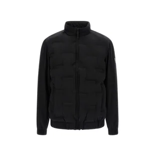 Męska Kurtka pikowana GUESS THEO QUILTED JACKET Z3BL05WFPD0-JBLK – Czarny - Kurtki męskie - miniaturka - grafika 1
