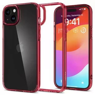 Etui Spigen Ultra Hybrid do Apple iPhone 15 Plus Red Crystal - Etui i futerały do telefonów - miniaturka - grafika 3