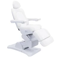 Fotele kosmetyczne - Fotel kosmetyczny elektryczny do salonu kosmetycznego pedicure regulacja 5 siłowników Caleb - miniaturka - grafika 1