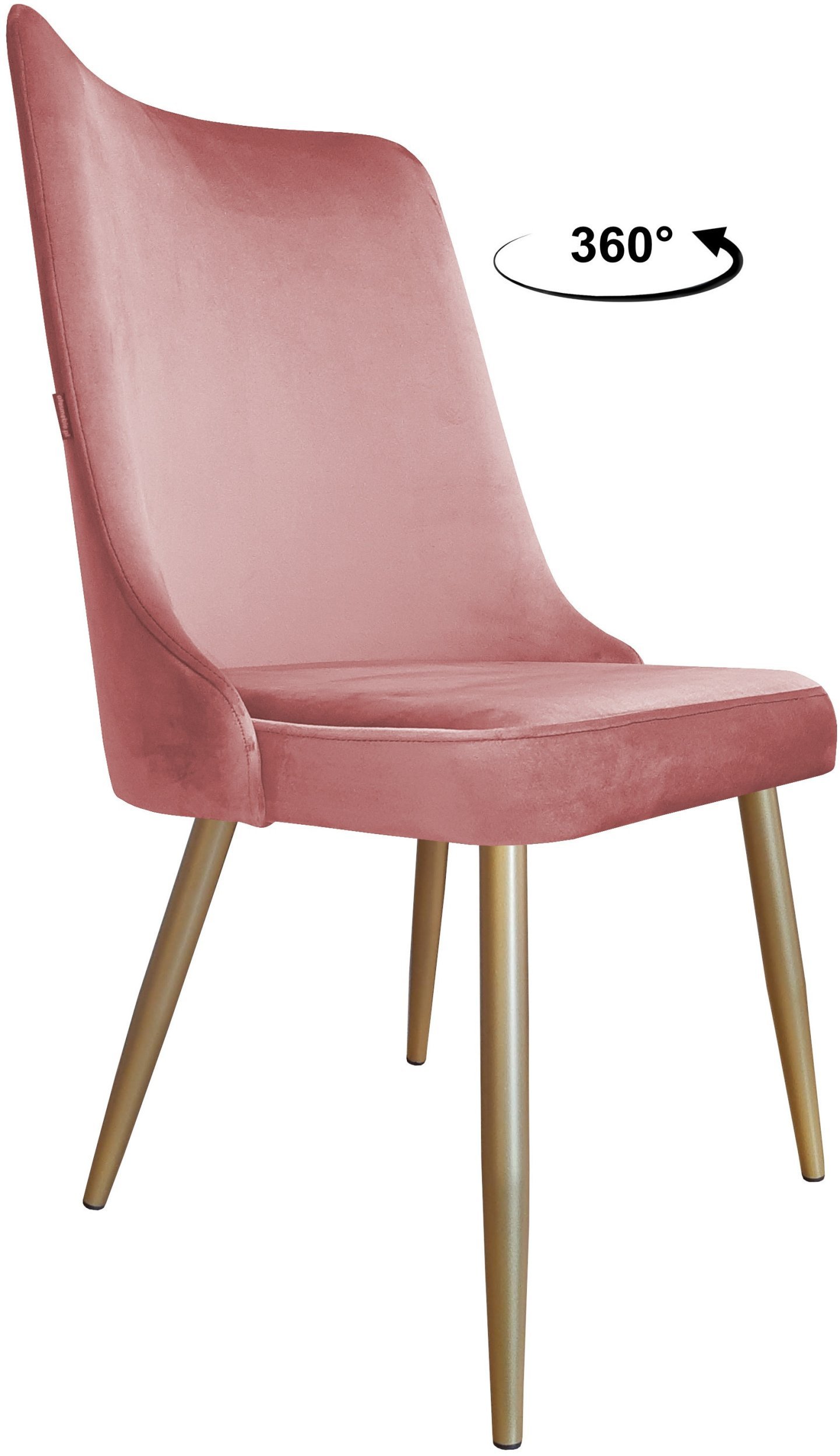 Krzesło obrotowe Victor noga złota MG58