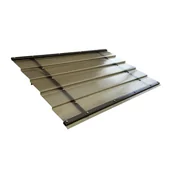 Daszki nad drzwi - Daszek STARKEDACH DIAMONDS Straight T-150 RAL8017 z ramą aluminiową I z monolitycznym pokryciem z poliwęglanu 1szt - miniaturka - grafika 1