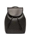 Plecaki - Calvin Klein Plecak Emblem Aop Mini Backpack LV04F3507G Czarny - miniaturka - grafika 1
