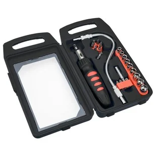 Top Tools KOŃCÓWKI WKRĘTAKOWE I NASADKI Z UCHWYTEM, ZESTAW 22 SZT.,39D185 - Pozostałe narzędzia ogrodowe - miniaturka - grafika 1