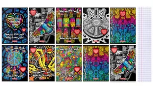 Zeszyt A5/60K kratka WOŚP (10szt) - HERLITZ - Zeszyty szkolne - miniaturka - grafika 1