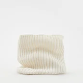 Czapki dla dzieci - Reserved - Bawełniany komin - Kremowy - miniaturka - grafika 1