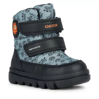 Buty dla chłopców - Trzewiki Geox B Willaboom Boy B Ab B365BF 0MNBC CF32T M Sage/Orange - grafika 1