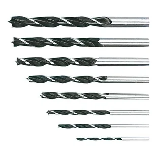 Top Tools Wiertło do drewna spiralne 3 - 10 mm, zestaw 8 sztuk - Wiertła - miniaturka - grafika 1
