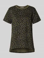 Koszulki i topy damskie - T-shirt o kroju regular fit z czystej bawełny - miniaturka - grafika 1