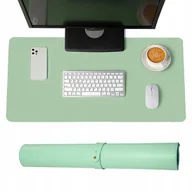 Podkładki na biurko - WODOODPORNA PRAKTYCZNA DUŻA PODKŁADKA MATA OCHRONNA BIURKO SKÓRA 90x40cm - miniaturka - grafika 1