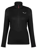 Bluzy damskie - Salewa Bluza polarowa "Puez" w kolorze czarnym - miniaturka - grafika 1