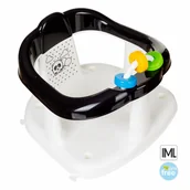 Wanienki dla dzieci - Krzesełko Do Kąpieli Panda-Czarny-Zabawka - miniaturka - grafika 1