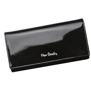 Pierre Cardin, Portfel skórzany damski, 05, Line 102, czarny - Portfele - miniaturka - grafika 1