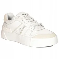 Sneakersy damskie - Sneakersy półbuty damskie Lacoste L00107224SF-WHB białe r.40 - miniaturka - grafika 1