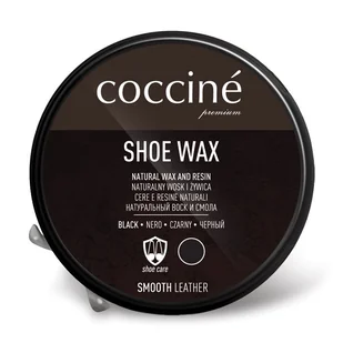 Pasta do butów Coccine Premium Shoe Wax, Black 40g - Środki do obuwia i ubrań - miniaturka - grafika 3