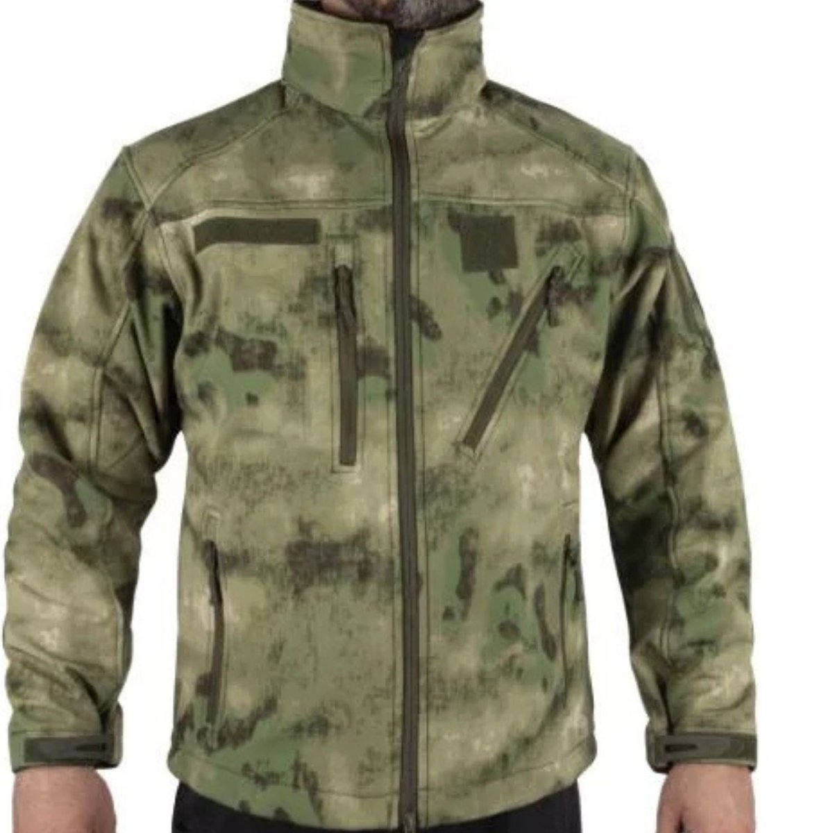 Kurtka męska Mil-Tec SCU 14 MIL-TACS militarna softshell-S