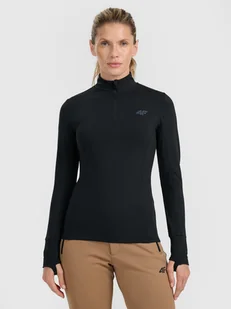 4F Bielizna termiczna ocieplana (góra) damska - czarna XS - Bielizna sportowa damska 4F Bielizna termiczna ocieplana (góra) damska - czarna XS - Bielizna sportowa damska - miniaturka - grafika 1