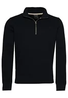 Bluzy męskie - Superdry Jersey Henley Bluza męska, Eclipse Navy, XL - miniaturka - grafika 1