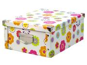 Pojemniki na zabawki - Zeller Pudełko do przechowywania kwiatki, 17x40x33 cm - miniaturka - grafika 1