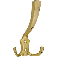 Wieszaki i stojaki - Wieszak ścienny Celebes mosiądz połysk - miniaturka - grafika 1