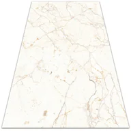 Dywany zewnętrzne - Nowoczesny dywan tarasowy Popękany marmur deseń 60x90 cm - miniaturka - grafika 1