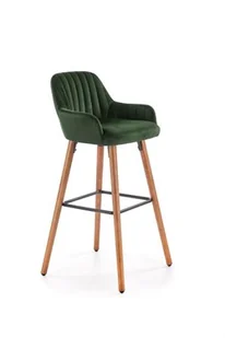 Halmar Hoker H-93 Zielony ciemny V-CH-H/93-C.ZIELON - Taborety i hokery - miniaturka - grafika 2