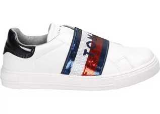 Sneakersy damskie - Tommy Hilfiger Sneakersy T3A4-30797-1017X336 35 Low Cut Sneaker - grafika 1