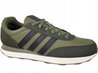 Buty sportowe męskie - Adidas Run 60S 3.0 IG1179 Racer Buty Męskie Jogger Zielone - miniaturka - grafika 1