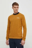 Bluzy męskie - Mammut bluza dresowa Core kolor beżowy gładka - miniaturka - grafika 1