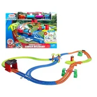 Zabawki interaktywne dla dzieci - Fisher Price Thomas Załadunek towarów zestaw Mattel - miniaturka - grafika 1