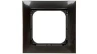 Klawisze i ramki - Ospel Ramka pojedyncza Impresja ANTRACYT PROMOCJA R-1Y/50 - miniaturka - grafika 1