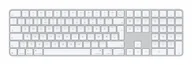 Klawiatury - Apple Magic klawiatura Uniwersalne USB + Bluetooth QWERTY Norweski Biały MXK73H/A - miniaturka - grafika 1
